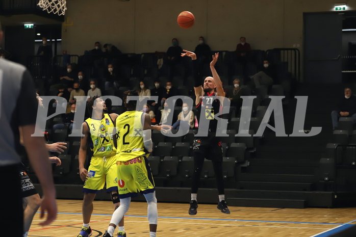 Basketball Superliga 2021/22, Grunddurchgang 13.Runde UBSC Graz vs. Raiffeisen Flyers Wels