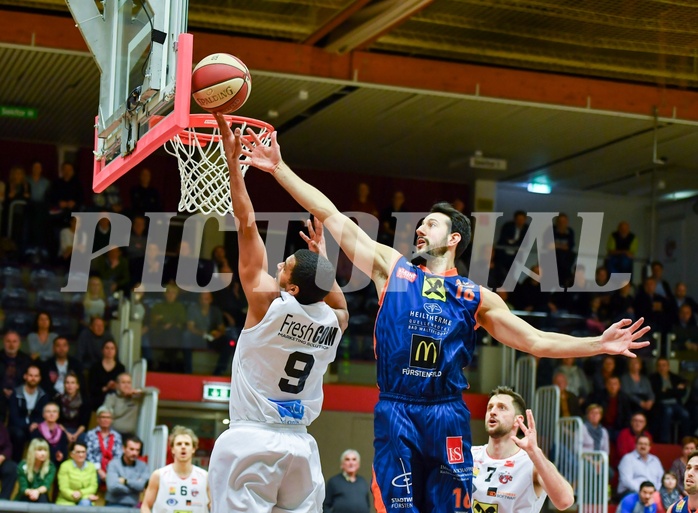 Basketball ABL 2016/17 Grunddurchgang 24. Runde WBC Wels vs Fuerstenfeld Panthers