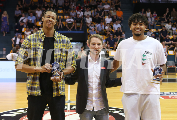 Basketball Superliga 2021/22, Finale Spiel 1 BC Vienna vs. Gmunden Swans