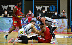 Basketball Superliga 2021/22, Grunddurchgang 2.Runde Flyers Wels vs. Traiskirchen Lions