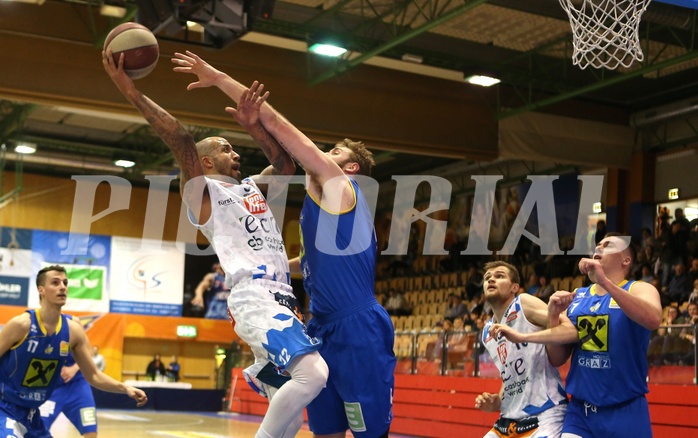 Basketball ABL 2017/18, Grunddurchgang 28.Runde Kapfenberg Bulls vs. UBSC Graz


