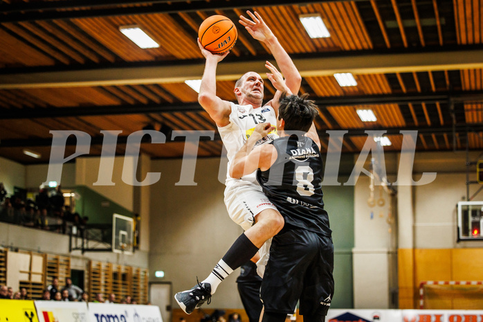 Basketball, Basketball Zweite Liga 2024/25, Grunddurchgang 13.Runde, Mattersburg Rocks, Güssing Blackbirds, Corey Hallett (13)
