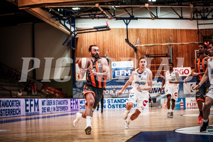 Basketball, ABL 2017/18, Grunddurchgang 35.Runde, Oberwart Gunners, Klosterneuburg Dukes, Predrag Miletic (8)