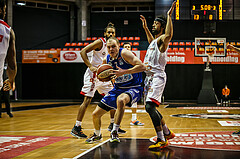 Basketball, bet-at-home Basketball Superliga 2020/21, Grunddurchgang 7. Runde, BC Vienna, Oberwart Gunners, Sebastian Käferle (7)