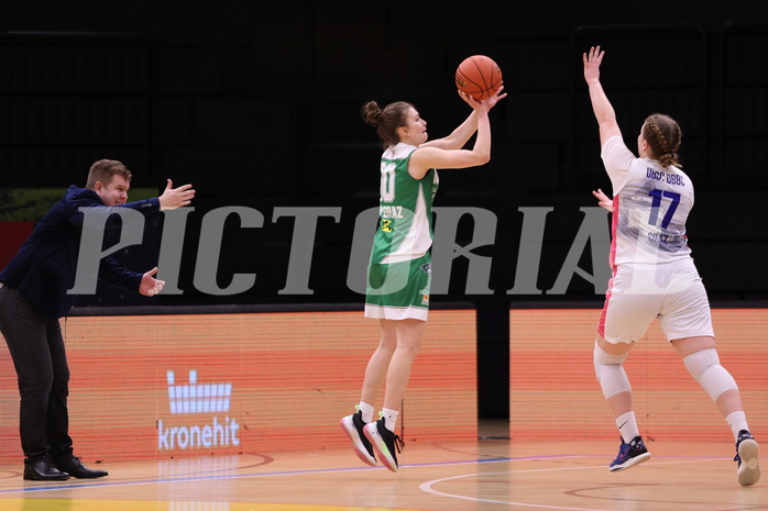 12.03.2023, Graz, Raiffeisen Sportpark, Basketball Damen Superliga 2022/23, Semifinale Spiel 2, UBSC-DBBC Graz vs. UBI Holding Graz,  