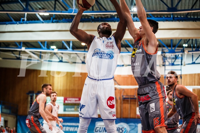 Basketball, ABL 2018/19, Grunddurchgang 5.Runde, Oberwart Gunners, Fürstenfeld Panthers, Christopher Tawiah (14)