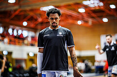 Basketball, Win2Day Superliga 2024/25, Playoffs Viertelfinale Spiel 4, BBC Nord Dragonz, Flyers Wels, Rayshawn Mart (3)