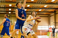 Basketball, 2.Bundesliga, Playoff VF Spiel 1, Mattersburg Rocks, Vienna D.C. Timberwolves, Jan NICOLI (10)