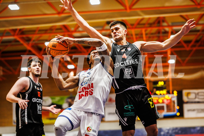 Basketball, Basketball Austria Cup 2024/25, Cup Play In, BBC Nord Dragonz, Fürstenfeld Panthers, Rayshawn Mart (3)