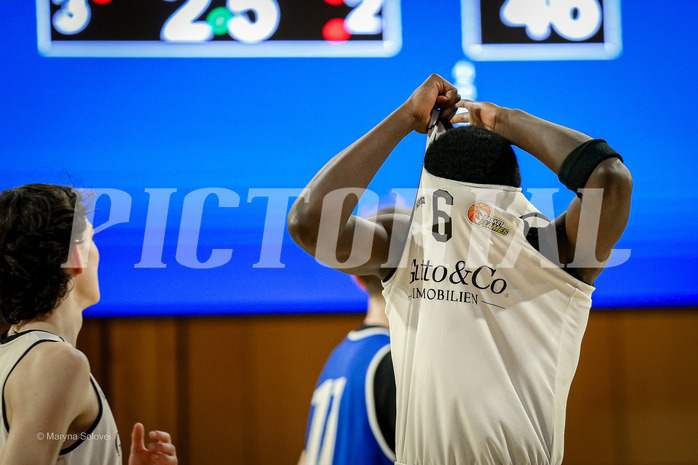 16.02.2025 Österreichischer Basketballverband 2024/25, SLMU16 Basket Flames WAT vs SG Salzkammergut