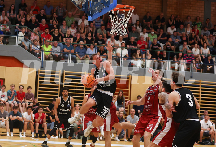 Basketball Zweite Liga 2024/25, Playoffs, Finale Spiel 3 Mistelbach Mustangs vs. Wörthersee Piraten


