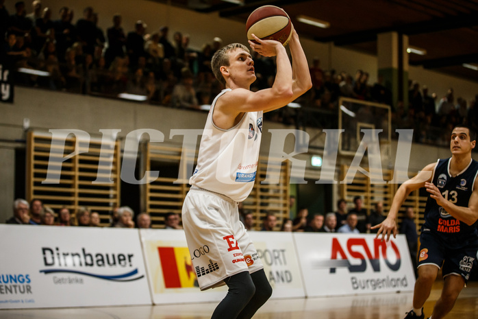 Basketball, Basketball Zweite Liga, Playoffs Viertelfinale 1. Spiel, Mattersburg Rocks, Mistelbach Mustangs, Sebastian KHÜNL-BRADY (8)