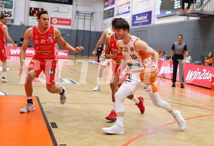 Basketball Superliga 2024/25, 6.Plazierungsrunde Klosterneuburg Dukes vs. TRaiskirchen Lions


