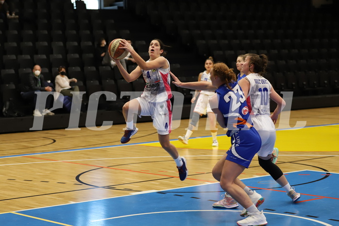 12.12.2021, Basketball Damen Superliga 2021/22, Grunddurchgang 7.Runde,  UBSC-DBBC Graz vs. DBB LZ OÖ