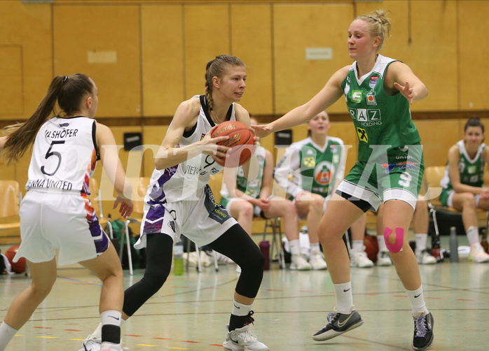 Basketball Damen Superliga 2021/22, Halbfinale Spiel 3 Vienna United vs. UBI Graz