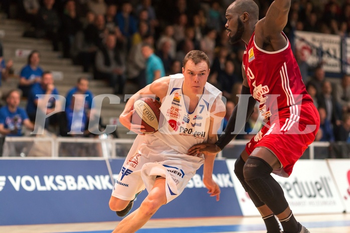 Basketball ABL 2015/16 Grunddurchgang 26.Runde Oberwart Gunners vs. BC Vienna
