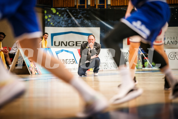 Basketball, bet-at-home Basketball Superliga 2020/21, Halbfinale Spiel 2, Oberwart Gunners, Gmunden Swans, Anton Mirolybov (Head Coach)