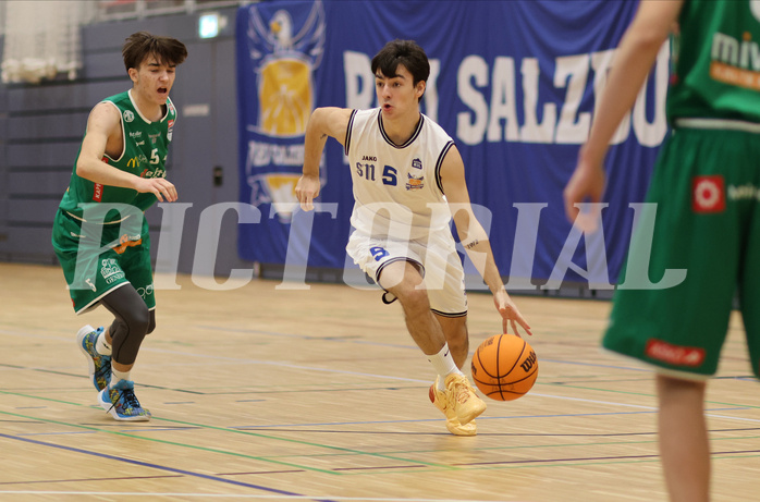 Basketball Zweite Liga 2023/24, Grunddurchgang 14.Runde BBU Salzburg vs. Future Team Steiermark


