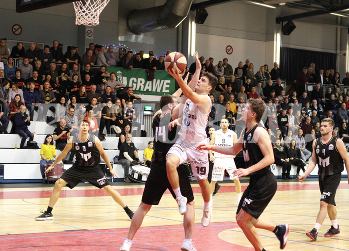 Basketball 2.Bundesliga 2019/20 Grunddurchgang 15.Runde  Güssing/Jennersdorff Blackbirds vs Wörthersee Piraten