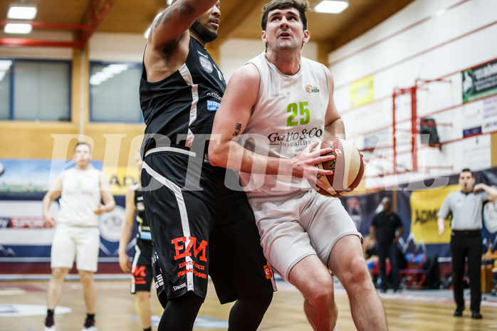 Basketball, Basketball Zweite Liga, Grunddurchgang 17.Runde, Basket Flames, Mattersburg Rocks, Justin Vallejo (25)