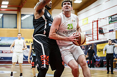 Basketball, Basketball Zweite Liga, Grunddurchgang 17.Runde, Basket Flames, Mattersburg Rocks, Justin Vallejo (25)