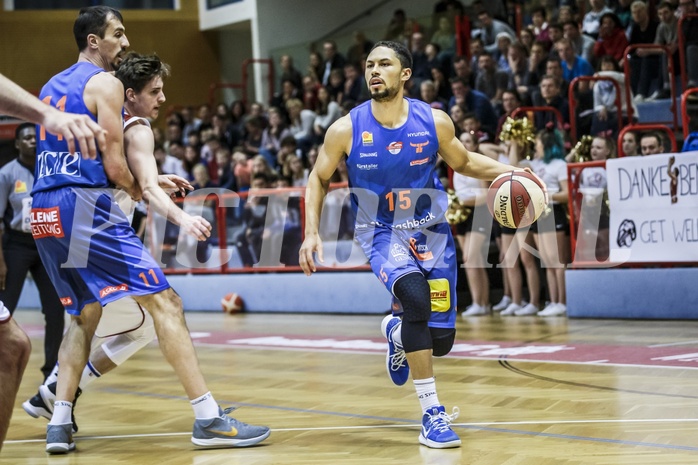Basketball, ABL 2018/19, Grunddurchgang 9.Runde, Traiskirchen Lions, Kapfenberg Bulls, Marck Coffin (15)