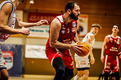 Basketball, win2day Basketball Superliga 2023/224, Grunddurchgang Runde 22, BBC Nord Dragonz, BC Vienna, Jozo Rados (3)