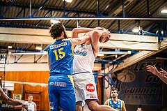 Basketball, bet-at-home Basketball Superliga 2020/21, Viertelfinale Spiel 3, Oberwart Gunners, SKN St. Pölten, Renato Poljak (16)