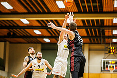 Basketball, Basketball Zweite Liga 2024/25, Grunddurchgang 17.Runde, Mattersburg Rocks, Mistelbach Mustangs, Petar Zivkovic (8)