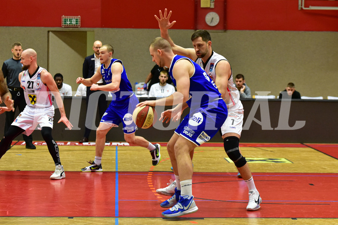 Basketball Superliga 2020/21, Grunddurchgang 13. Runde Flyers Wels vs. Oberwart, Davor Lamesic (7),