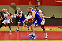 Basketball Superliga 2020/21, Grunddurchgang 13. Runde Flyers Wels vs. Oberwart, Davor Lamesic (7),