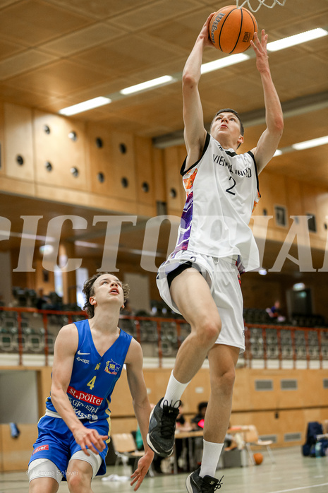 27.04.2025 Österreichischer Basketballverband 2024/25, SLMU16, VF Vienna United vs. SKN St. Pölten