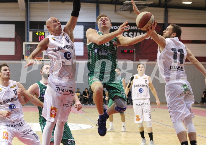 Basketball 2.Bundesliga 2018/19 Grunddurchgang 12.Runde  Jennersdorf Blackbirds vs KOS Celovec
