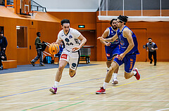 Basketball, Basketball Zweite Liga 2024/25, Grunddurchgang 21.Runde, Vienna Timberwolves, Kufstein Towers, Ivor Kuresevic (44)