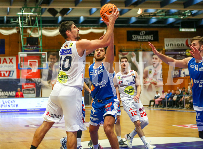 Basketball Superliga 2023/24, Grunddurchgang Runde 8 Gmunden Swans vs. Oberwart Gunners


