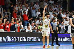 Win2Day Basketball Superliga 2022/23, Playoff,
Semifinale Spiel 4, Flyers Wels vs Swans Gmunden,