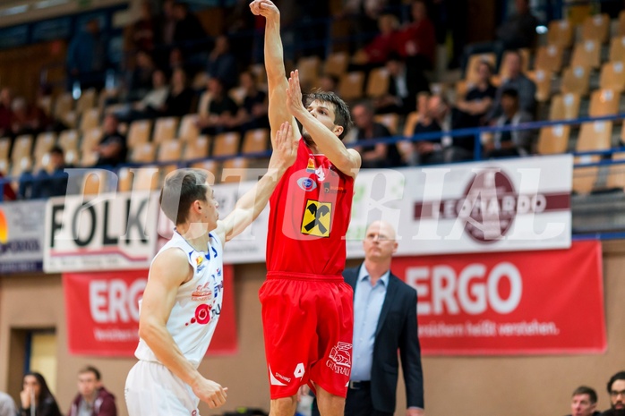 Basketball ABL 2015/16 Grunddurchgang 33.Runde Oberwart Gunners vs. WBC Wels