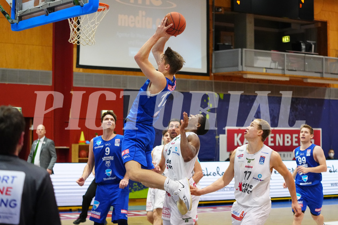 Basketball Superliga 2021/22, Grundduchgang 8.Runde , Kapfenberg Bulls vs. Timberwolves


