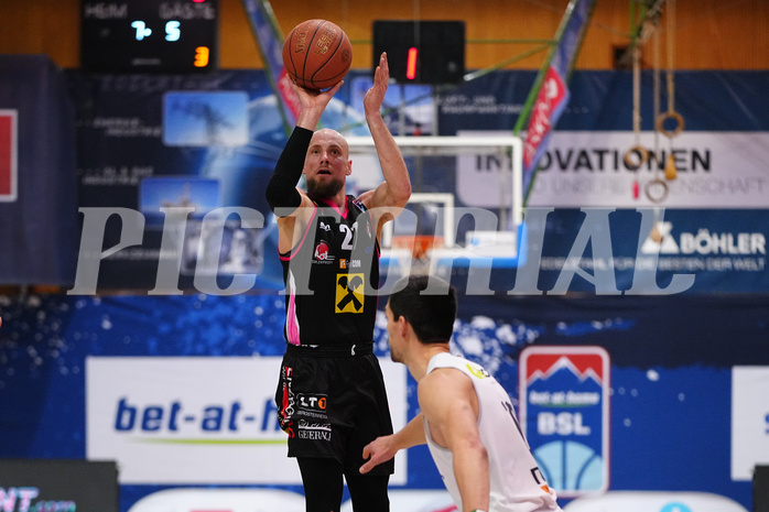Basketball Superliga 2021/22, Grundduchgang 3.Runde , Kapfenberg vs. Wels