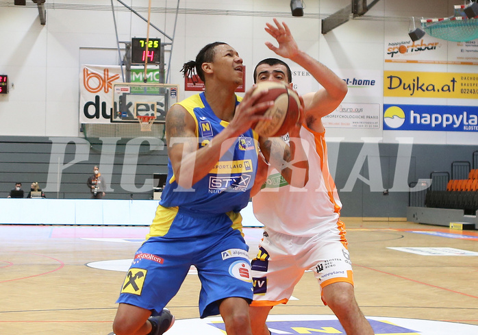 Basketball Superliga 2020/21, 5. Plazierungsrunde Klosterneuburg Dukes vs. SKN St.Pölten