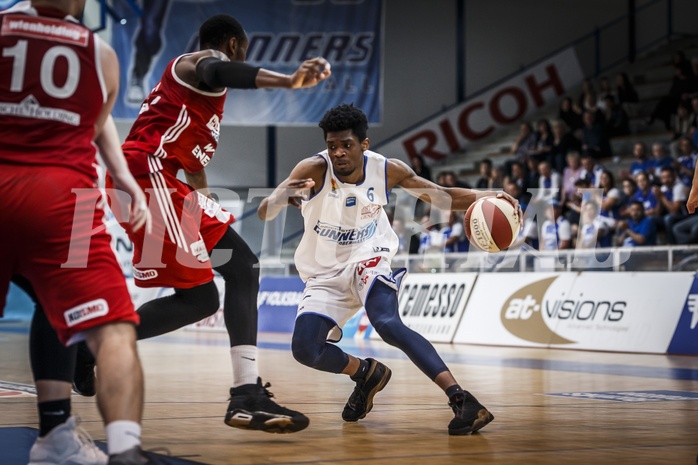 Basketball, ABL 2018/19, Playoff VF Spiel 2, Oberwart Gunners, BC Vienna, Dwane Miner (6)