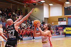 Basketball Superliaga 2024/25, Grunddurchgang 22.Runde Traiskirchen Lions vs. Flyers Wels


