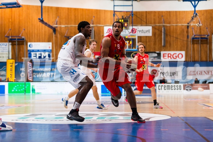Basketball, ABL 2016/17, Playoff HF Spiel 2, Oberwart Gunners, WBC Wels, Lorenzo O'Neal (9)