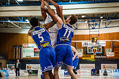Basketball, bet-at-home Basketball Superliga 2020/21, Platzierungsrunde, 1. Runde, Oberwart Gunners, Gmunden Swans, Lawrence Alexander (4)