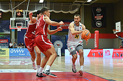 Basketball, Superliga 2024/25, Grunddurchgang 5.Runde, Flyers Wels vs. BC Vienna,
