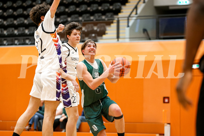 08.03.2025 Österreichischer Basketballverband 2024/25, SLMU16, Post SV Wien vs Dornbirn Lions