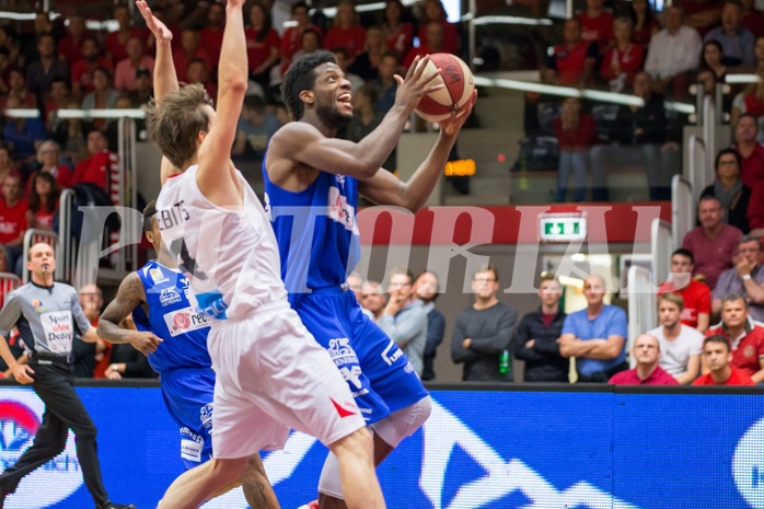 Basketball ABL 2015/16, Playoff Finale Spiel 3 WBC Wels vs. Oberwart GUNNERS