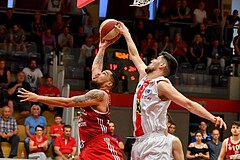 Basketball ABL 2017/18 PlayOff VF1 Flyers Wels vs BC Vienna