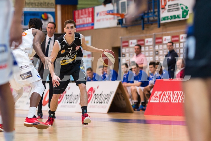 Basketball ABL 2015/16 Grunddurchgang 31.Runde Oberwart Gunners vs. Traiskirchen Lions