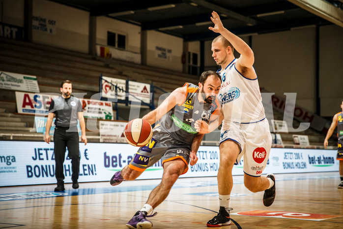 Basketball, bet-at-home Basketball Superliga 2020/21, Grunddurchgang, 8. Runde, Oberwart Gunners, Klosterneuburg Dukes, Predrag Miletic (8)